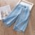 Kids Clothes 2024 New Children Wide Leg Pants Summer Casual Thin Chiffon Cropped Trousers Teenager Girls Clothes 4 6 8 10 Years