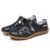 Women Ladies Female Mother Genuine Leather Shoes Sandals Gladiator Summer Beach Cool Hollow Soft Hook Loop Shoes