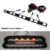 iJDM 4pc Set Front Bumper Hood Grille LED Amber white Lights For Toyota Tacoma 2012-2015 LED Lights For Front Bumper Grille 12V