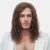 Brown Synthetic Wig For Men Shoulder-Length Corn Perm Natural Hair Wig For Men’s Daily Party Cosplay Heat-Resistant Headgear