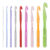 9 Pcs Crochet Hooks Set, Ergonomic 3-12mm Crochet Hooks for Chunky Yarn, Knitting & Crochet Supplies for Beginners DIY Crafts