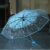 Manual Women’s Transparent Clear Flowers Umbrella Anti-UV Sun Umbrella Cherry Blossom 3 Folding Umbrellas Rain Gear Parasol