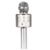 WS858 Professional Handheld Wireless Karaoke Microphone USB Speaker Microphone for Kids Music Player Singing Recorder KTV