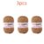 Milk Sweet Soft Cotton Baby Knitting Wool Yarn Thick Yarn Fiber Velvet Yarn Hand Knitting Wool Crochet Yarn for DIY Sweater
