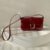 Retro Black PU Leather Shoulder Bags Red Small Underarm Bag Casual Zipper Closure Flap Crossbody Bags Women Handbag Clutch Purse