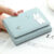 Women Short Cute Small Wallets Student Triple Fold Card Holder Girl ID Bag Card Holder Coin Purse Ladies Wallets Cartoon Bags