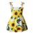 1-9Y Baby Girl Summer Cotton Dress Children Fashion Dress Thin Girl Style Halter Skirt Children’s Floral Skirt