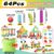 STEM Magnetic Building Blocks Toy Magnetic Construction Set Magnet Ball Sticks Rod Games Montessori Educational Toys For Kids
