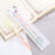 1set Double-ended Highlighter 6 Color Pointed Head / Oblique Head Large Capacity Planner Marker Pen Focus Marker Pen