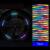 40pcs Car Wheel Hub Reflective Sticker Tire Rim Reflective Strips Luminous Night Sticker Car Accessories Fengshi