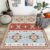 VIKAMA 50X80CM Crystal Pile Carpet Living Room Bedroom Coffee Table Sofa Mat Washable And Stain-Resistant Large Rug Prayer Mat