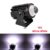 1PCS Mini Driving Light LED HeadLight Spotlight Dual Color for ATV ATV Scooter Driving Fog Lamp Motorbike Accessories