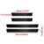 5pcs/4pcs set Carbon Fibre Threshold Protection Strip Universal Anti-scratch and Anti-collision Door Decorative Strip Sticker