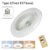 Fan & Light 2-in-1 Dimmable AC85-265V LED Fan Ceiling Light 3 Speed Modes E27 LED Light Remote Control for Living Room Bedroom