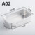 12-20cm Rectangle Cake Mold Aluminum Alloy Bread Dessert Mould Non-stick DIY Cake Bakeware Brownie Mold for Kitchen Baking