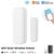 Tuya WiFi Zigbee Window Door Sensor With Battery Smart Home Security Alarm System Voice Control Via Alexa Google Home Smart