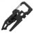 Stainless Steel Outdoor Tools Carabiner Clip Bottle Opener Keychain Ring Multifunction Card Tool Camping Climbing Accessories