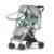 Stroller Rain Cover Transparent Wind Dust Shield Universal Trolley Umbrella Raincoat Baby Car Seat Cover Sunshade Breathable