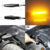 Universal Motorcycle Motorbike LED Turn Signal Indicator Binker Lamp Light Amber Tetuo