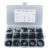 200Pcs Oil-proof Washer Combo Set Boxed High Pressure O-Rings Repair Kit Sealing Elastic Band O Rubber Rings Set