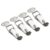 4PCS Toggle Latches Spring Loaded Clamp Clip Case Box Latch Catch Toggle Tension Lock Lever Clasp Closures Crate Lock Snap