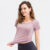 Women  Yoga Top Running Workout Gym Crop TopShort Sleeve Stretch Casual Exercise Women T-Shirts Fitness Sport Top