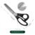 Stainless Steel Dental Cloth Scissors with Triangular Teeth, 5MM/7MM Lace Trimmer, Fabric Trimmer, DIY Clothing Trimmer, Serrate