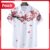 Peiotr- Summer Top Flower Printing Lapel Plum Blossom Short Sleeve Men Shirt